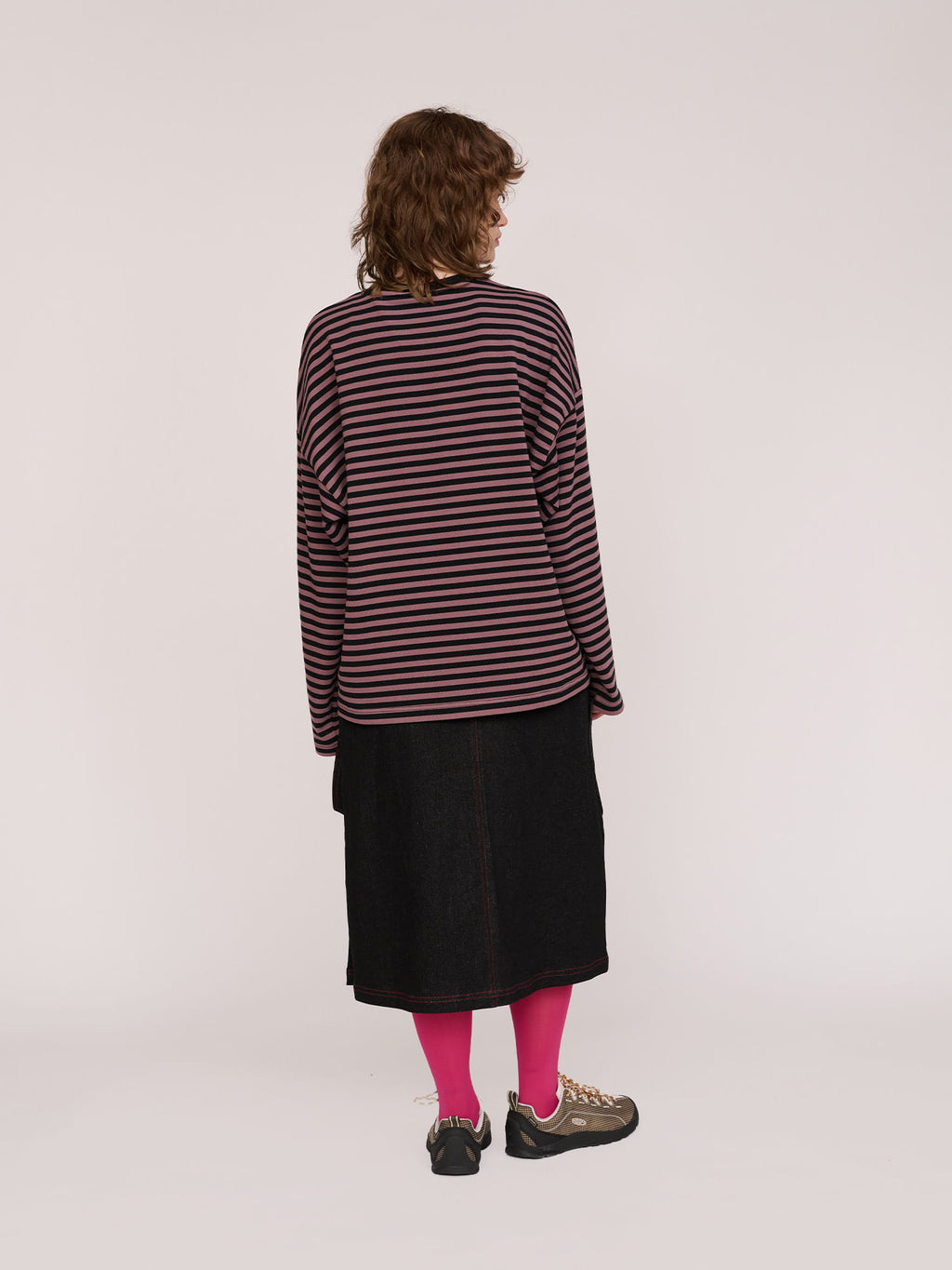 model:Ines wears size S and is 5’8”