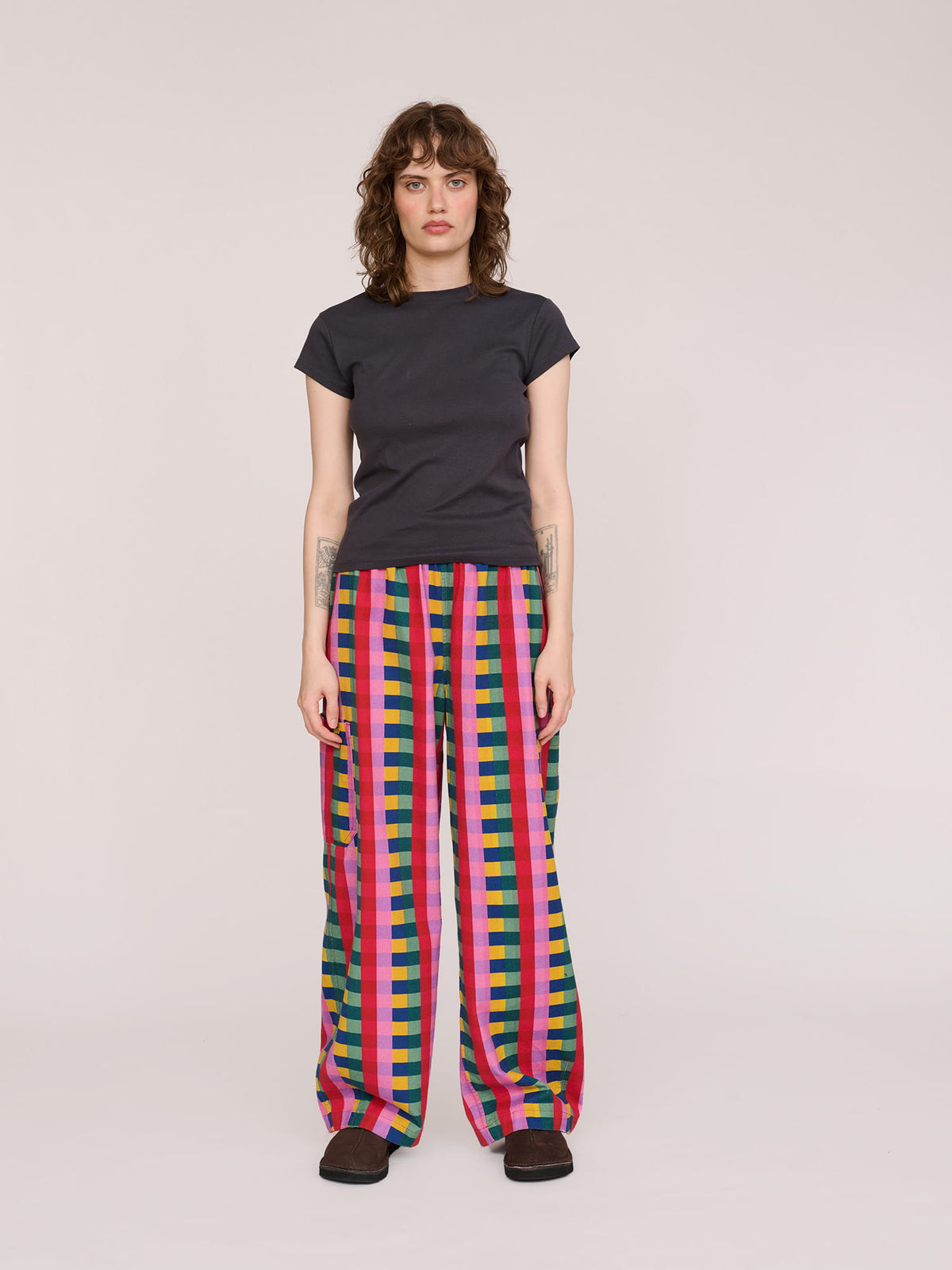 model:Ines wears size S and is 5’8”