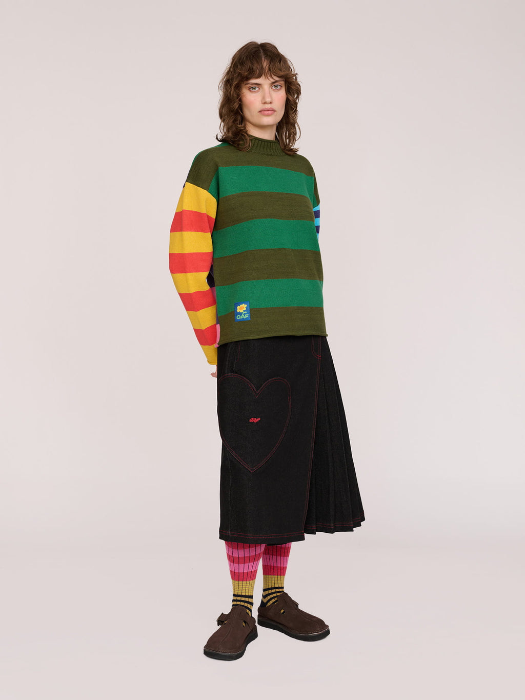 model:Ines wears size S and is 5’8”