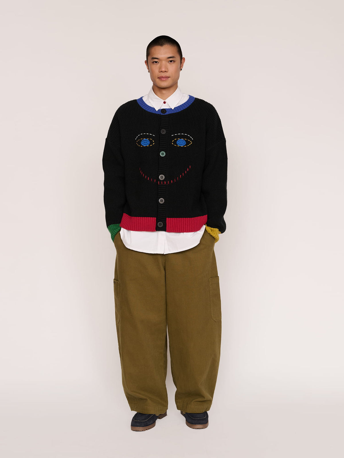 Wrong Way Round Reversible Knit Cardigan