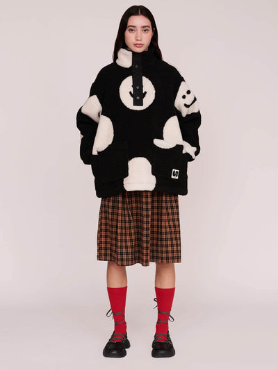 model:Winnie wears size S and is 5’9