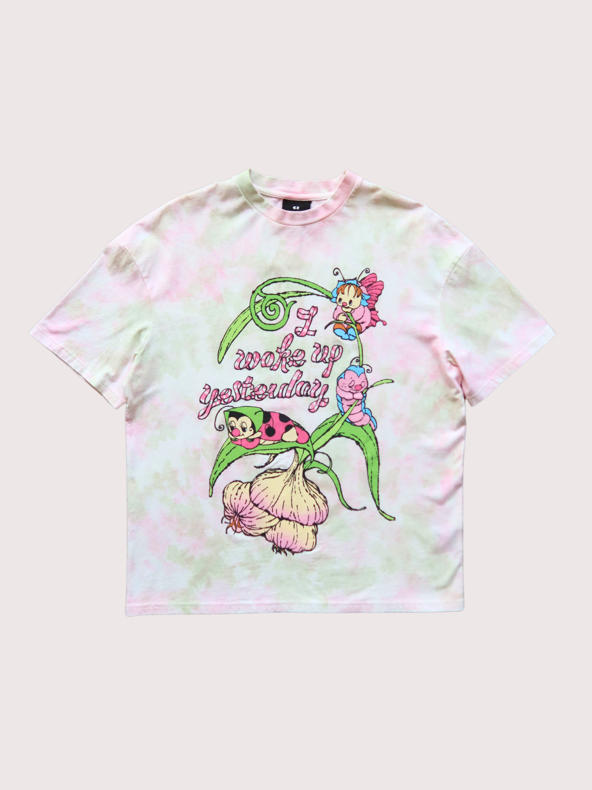 Hannah-Michelle X Lazy Oaf Tie Dye T-Shirt