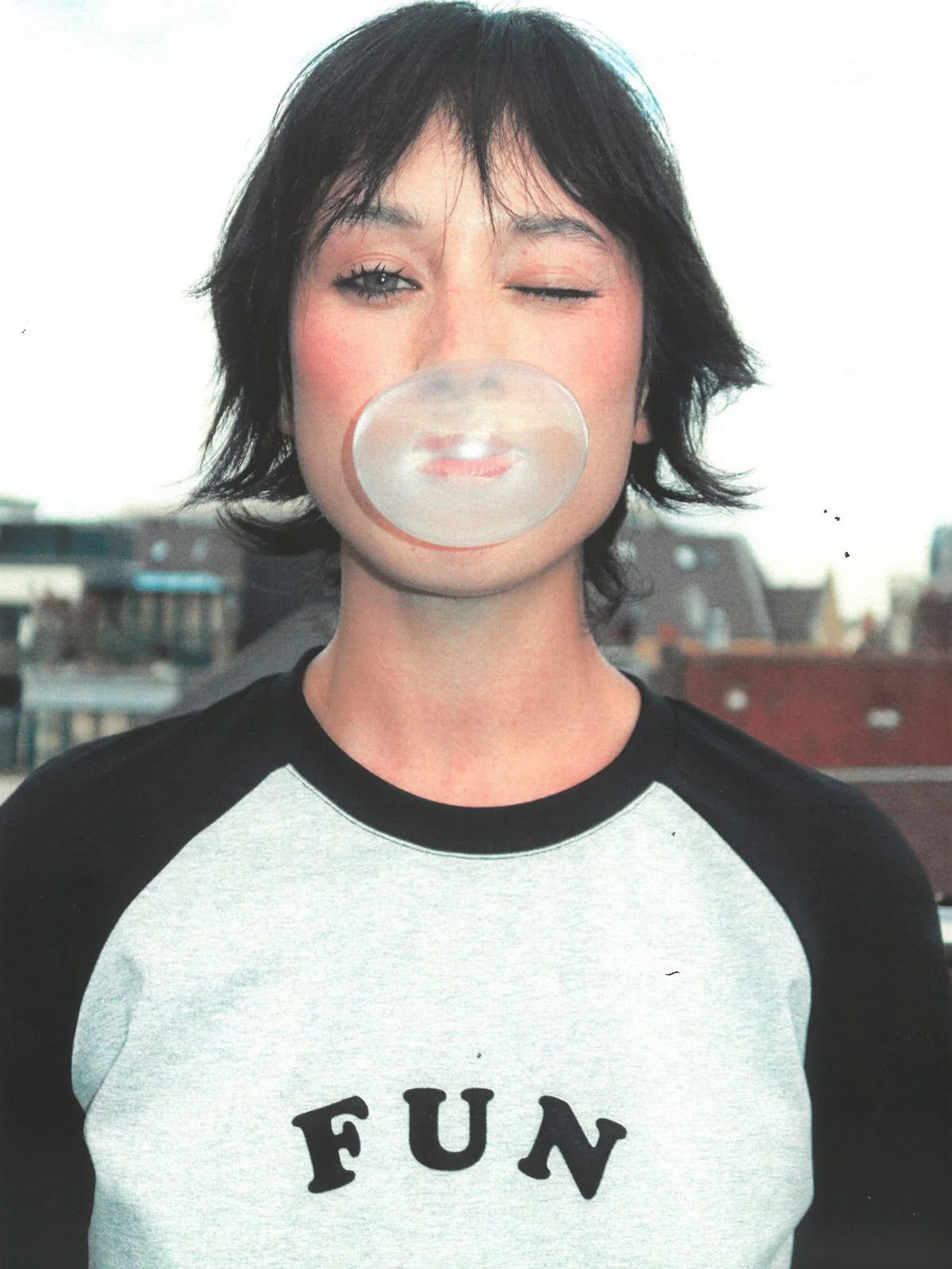 Close up of Fun Baseball T-Shirt