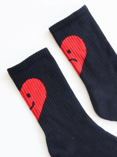 Oaf Heart Black Socks