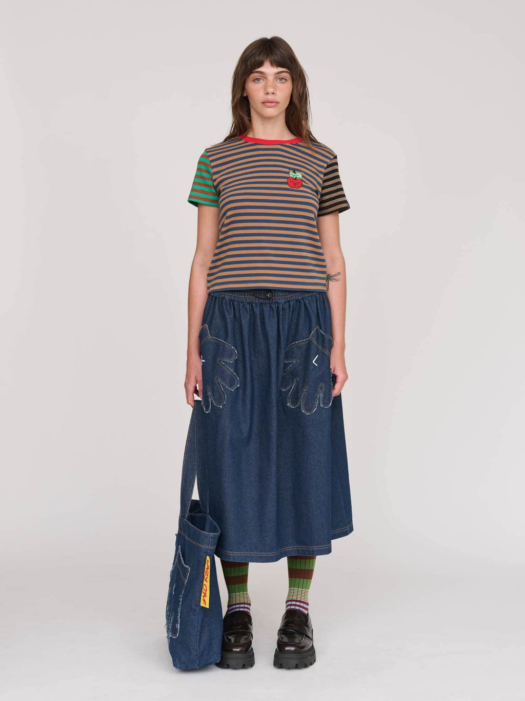 model:Molly wears size S and is 5’ 7”