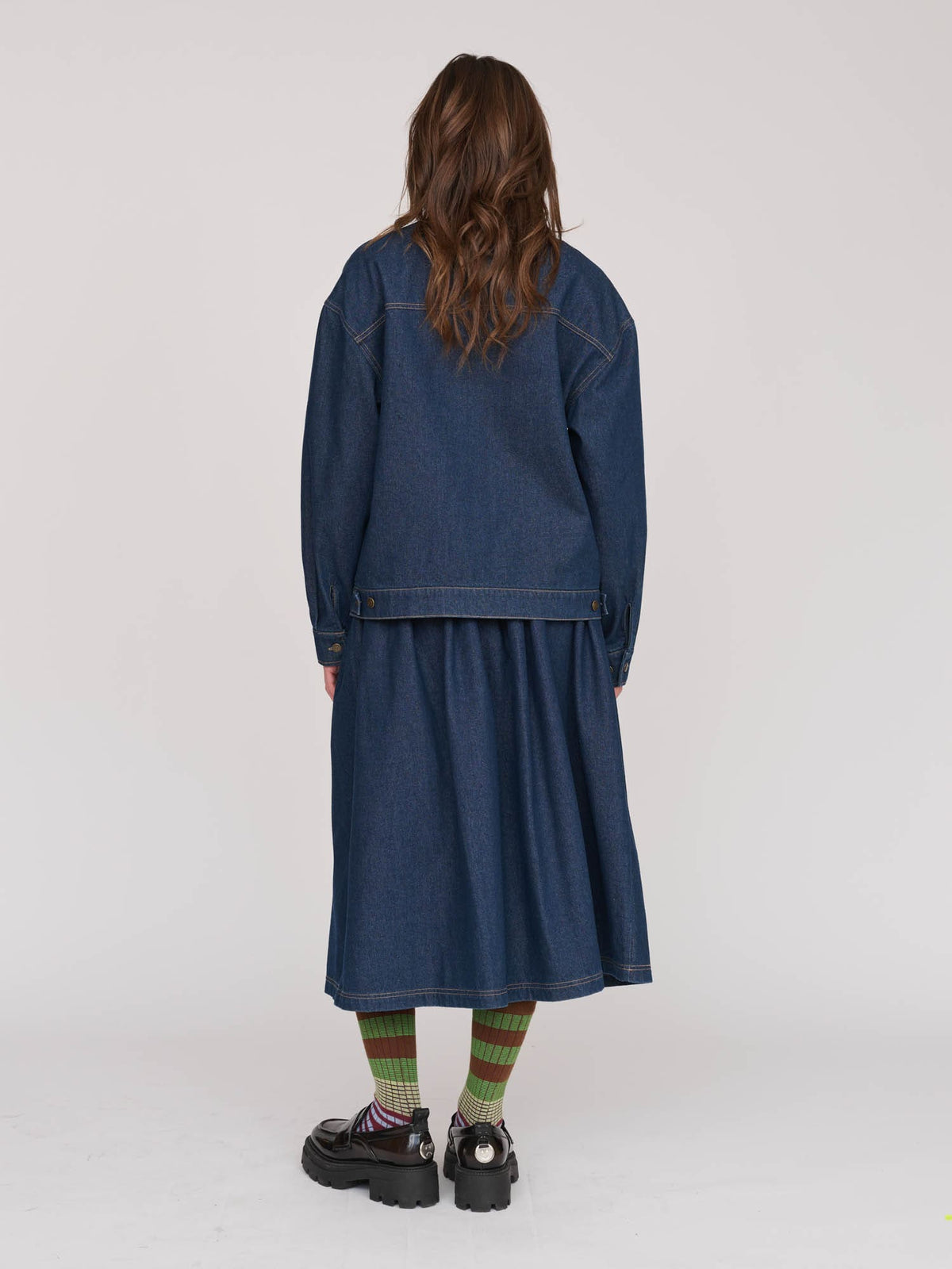 model:Molly wears size S and is 5’ 7”