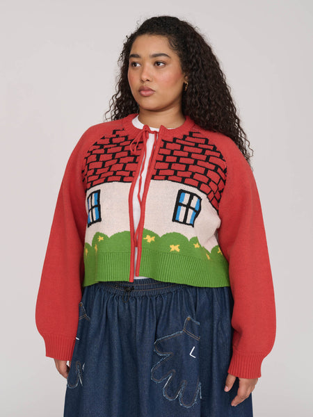Our House Cardigan – Lazy Oaf