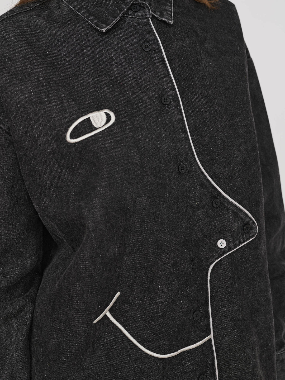 Big Face Denim Shirt