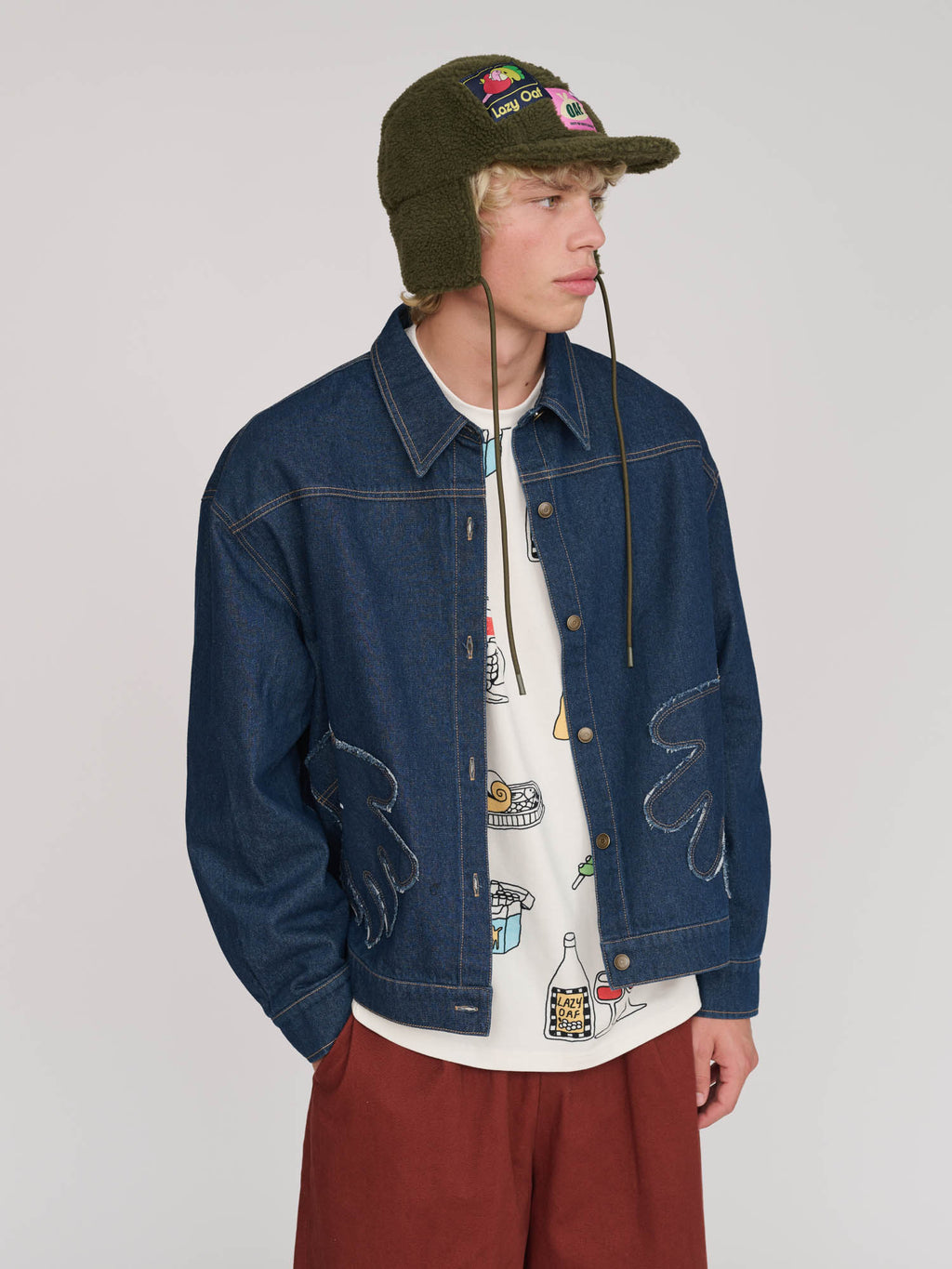 Oafing Around Ear Warmer Cap