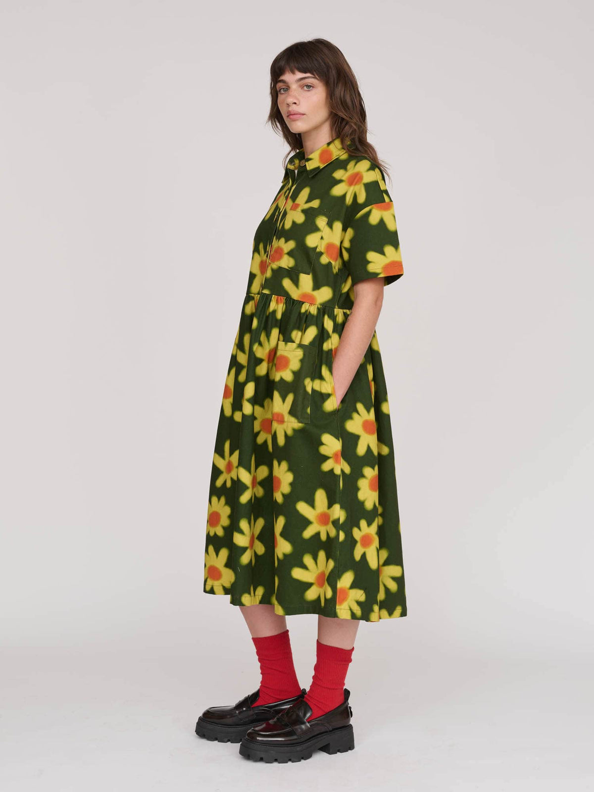 model:Molly wears size S and is 5’ 7”