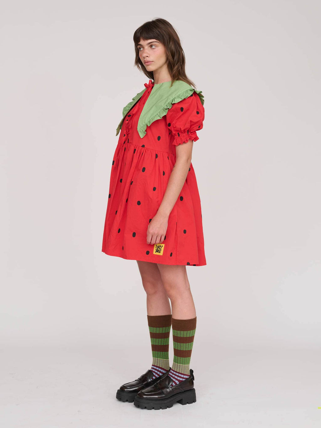 Strawberry Mini Dress Lazy Oaf Strawberry Mini Dress Lazy Oaf