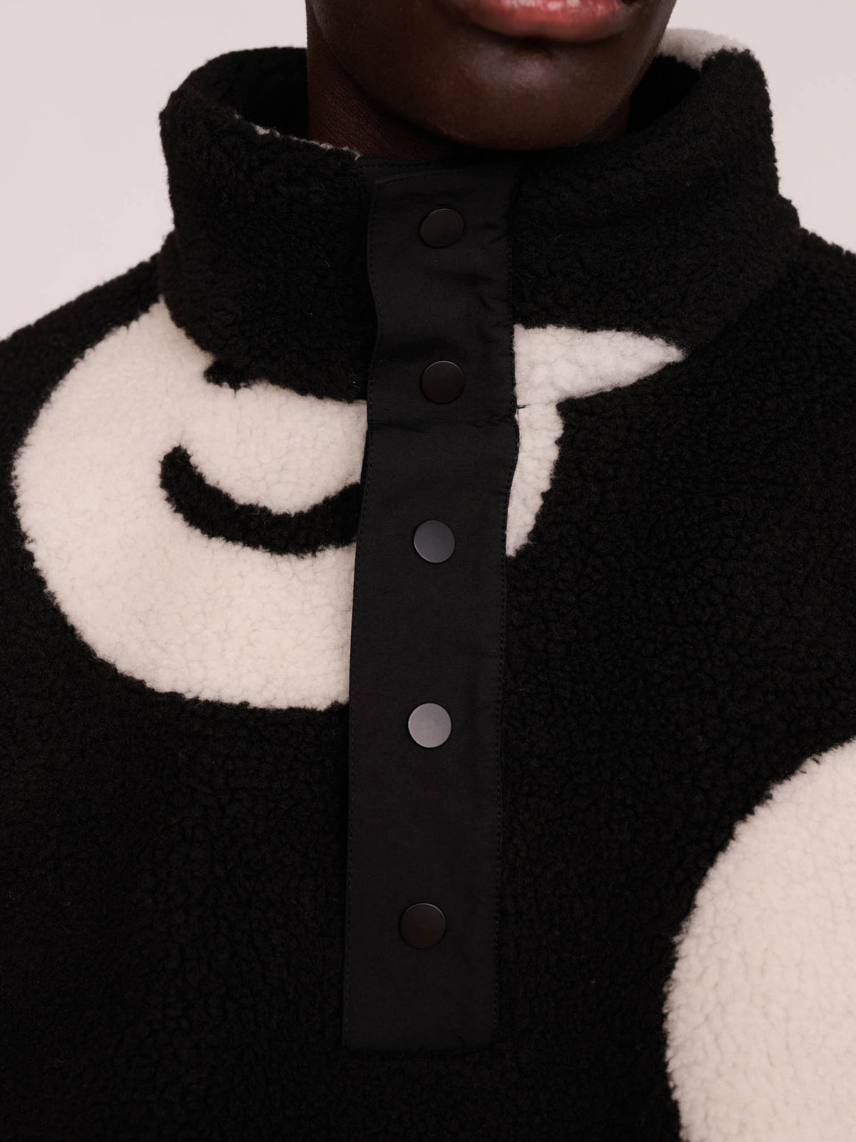 Happy Sad Polka Fleece