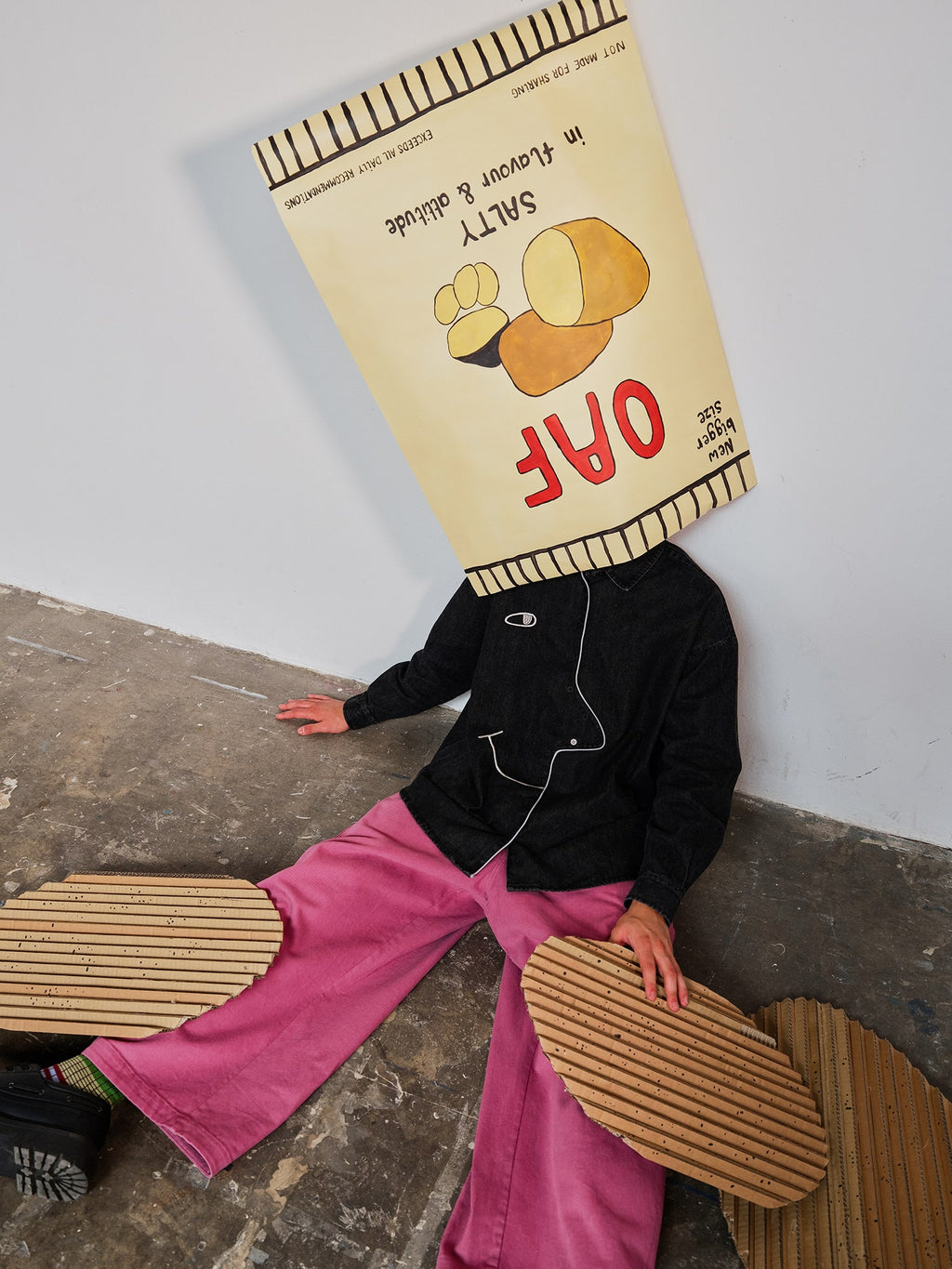 Big Face Denim Shirt