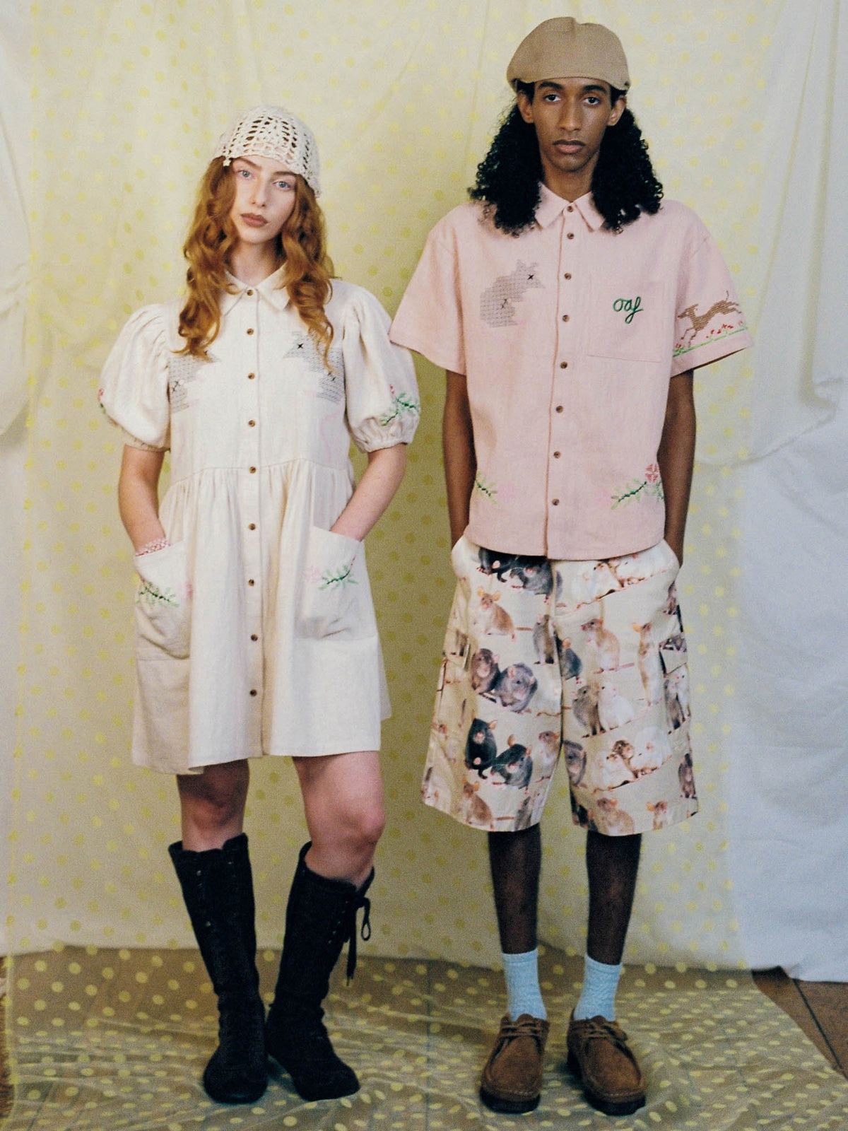 Hug A Rat Smock Dress