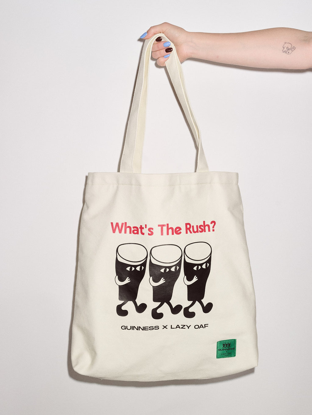 Guinness x Lazy Oaf Pint Running Tote