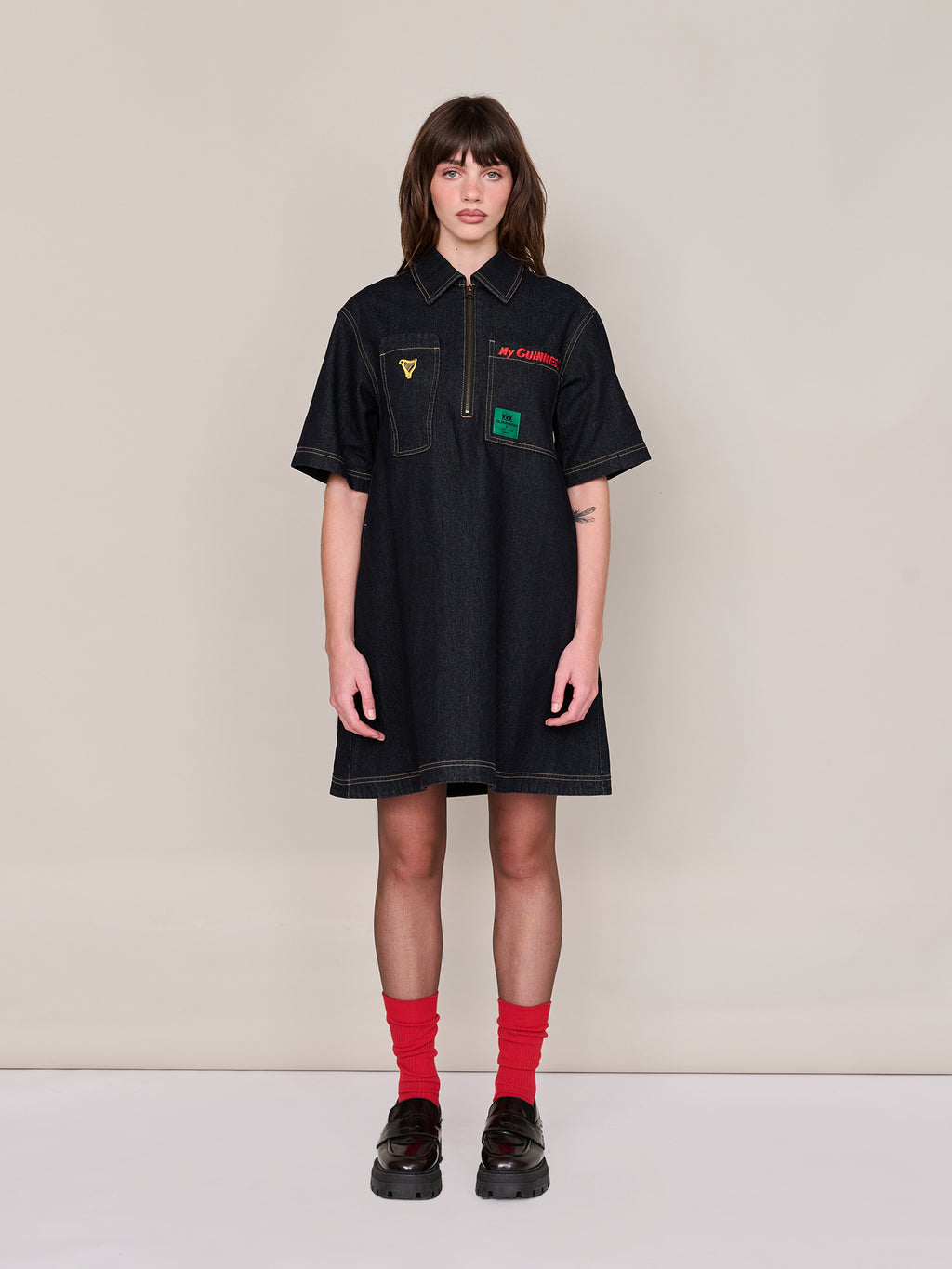 model:Molly wears size S and is 5’ 7”