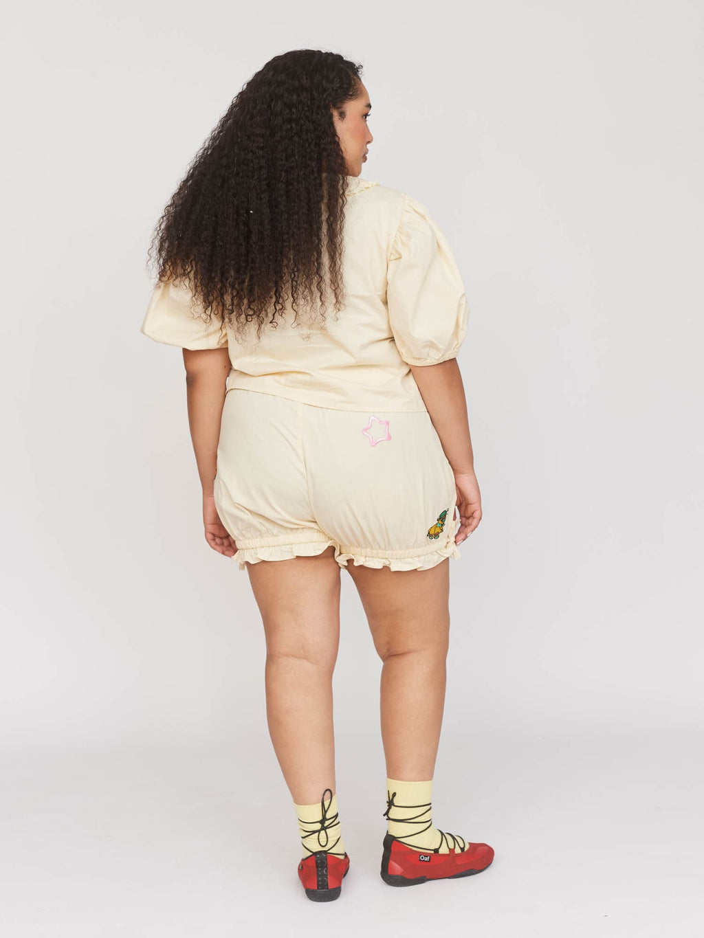 Hannah-Michelle X Lazy Oaf Bloomer Shorts