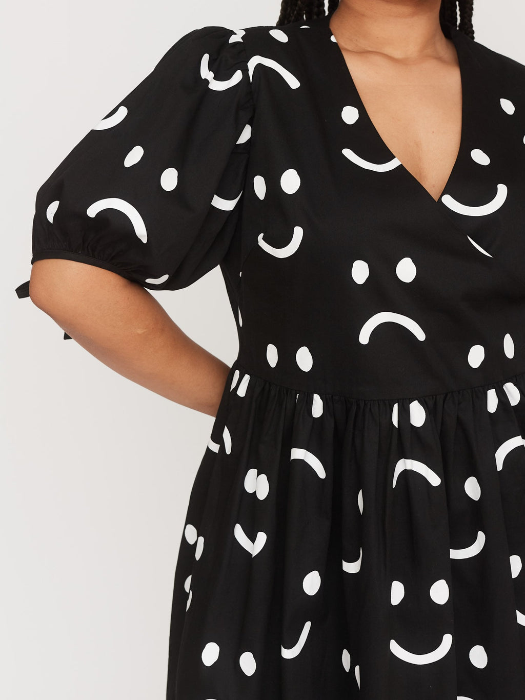 sad eyes mini dresses All Eyes On Me Black Jacquard Mini Dress