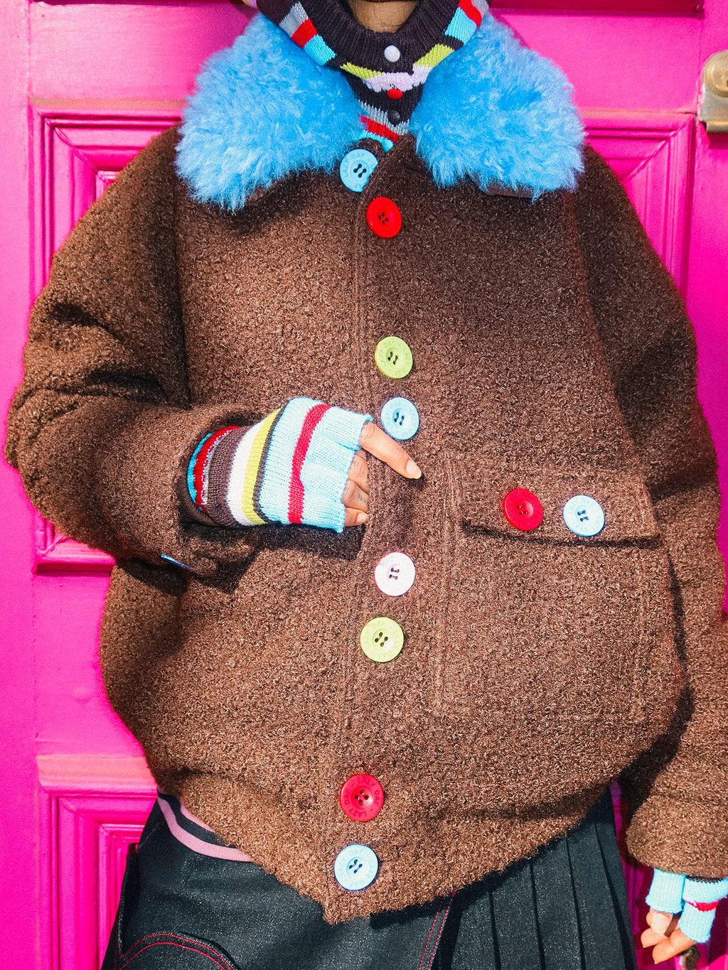 Detachable Collar Jacket