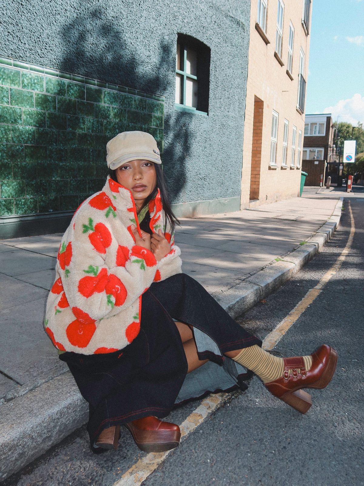 Sand Apple Fleece Jacket