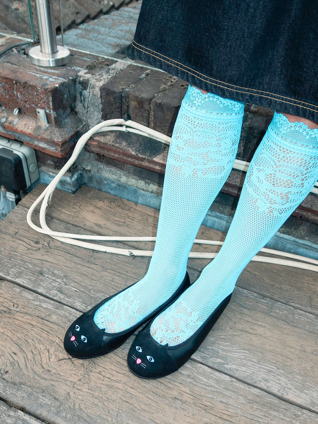 Black Cat Ballet Flats