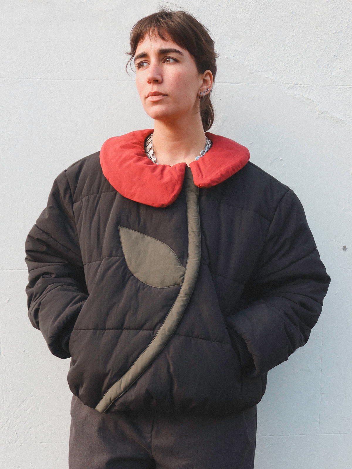 Flower Quilted Coat