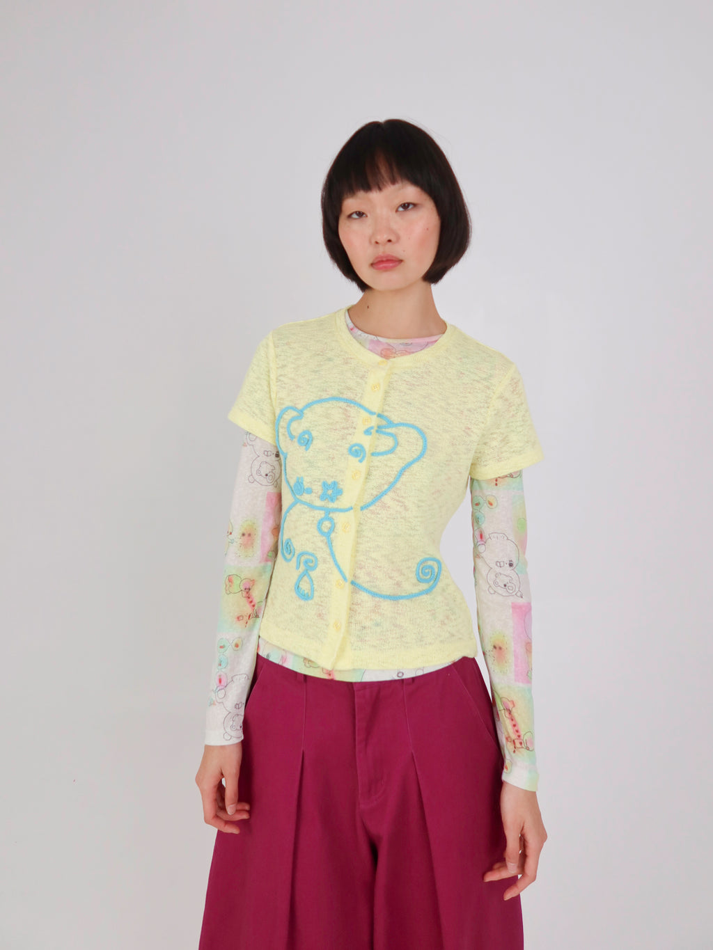 model: Nomin wears size 8 and is 5’10”