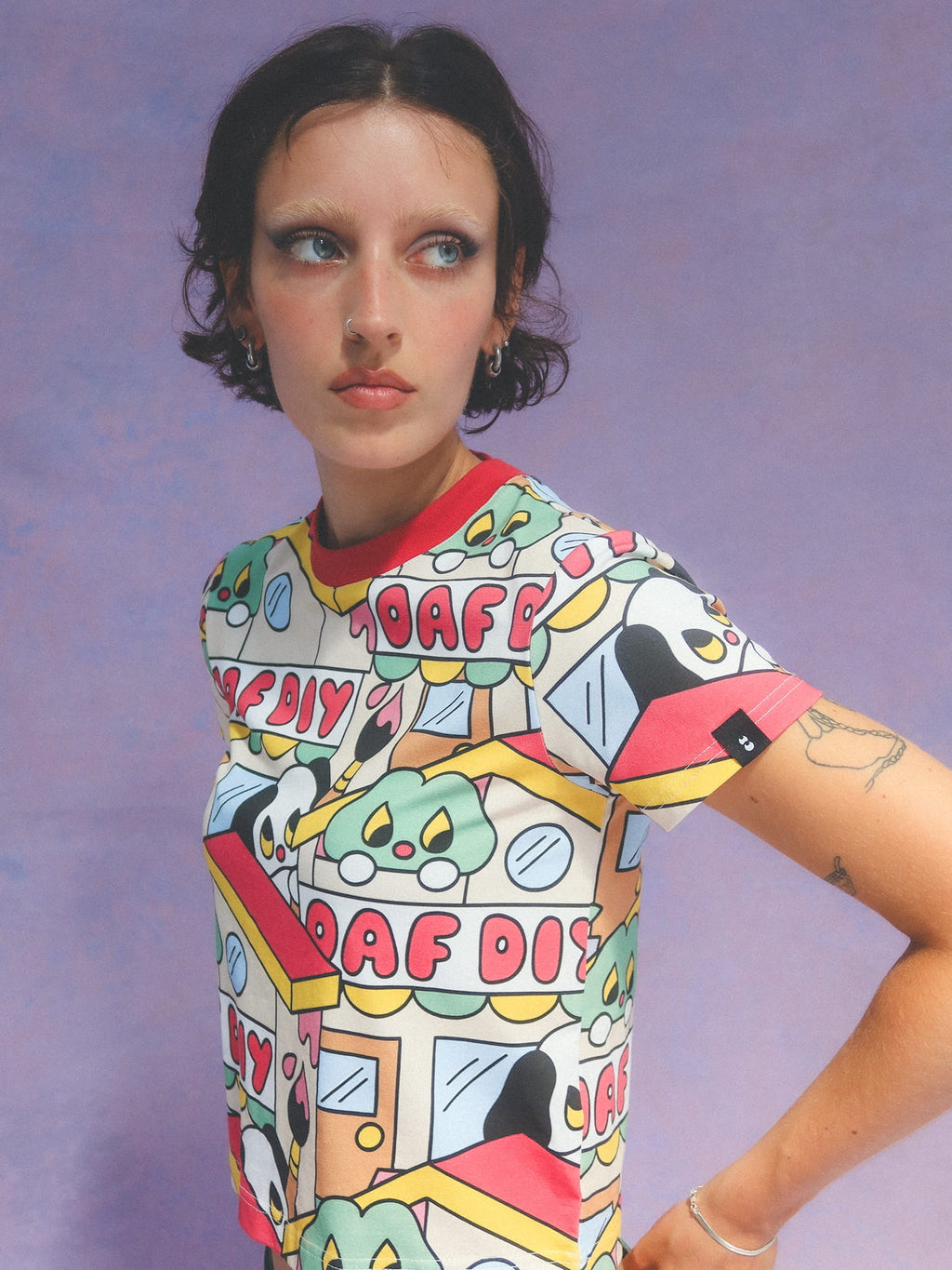 DIY Town Fitted T-Shirt