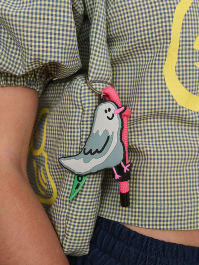 Pigeon Keyring