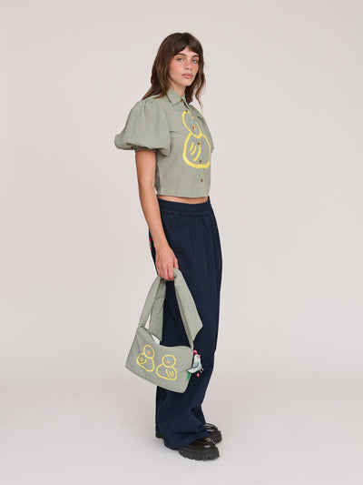 model:Molly wears size S and is 5’ 7”