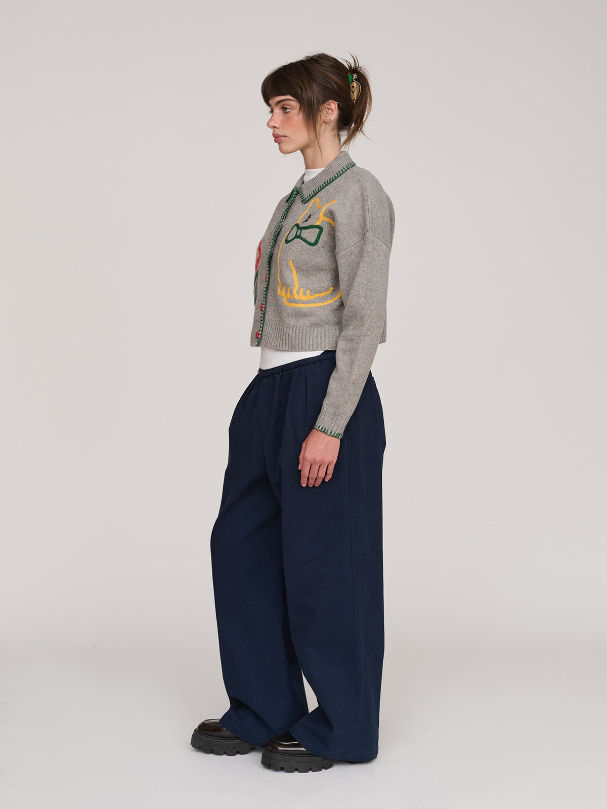 model:Molly wears size S and is 5’ 7”