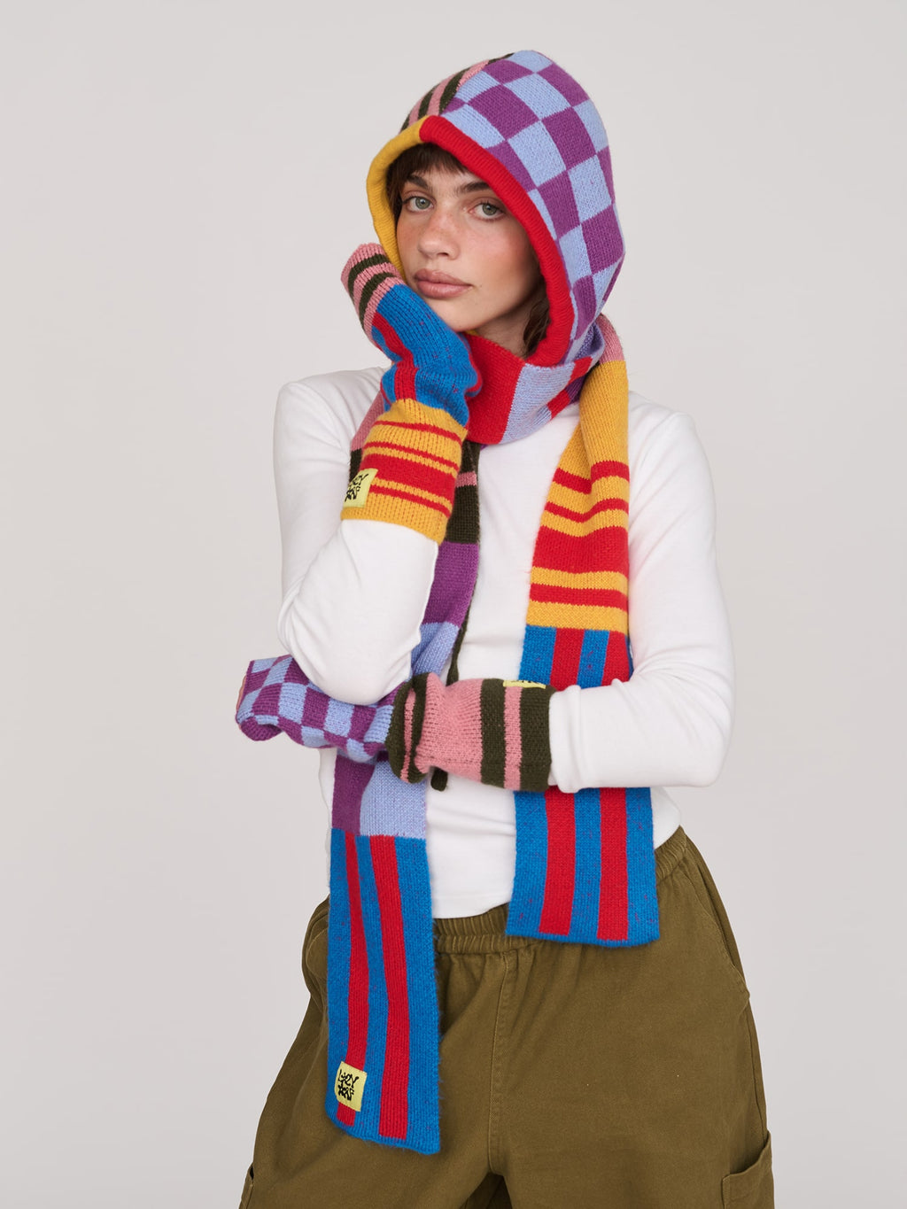 Mash Up Wrist Warmers