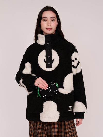 Happy Sad Canvas Pouches