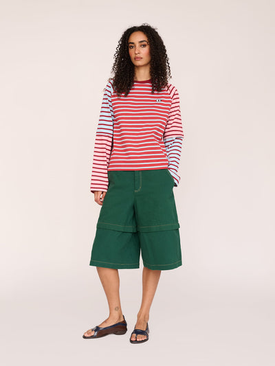 model:Furra wears size S and is 5’10”