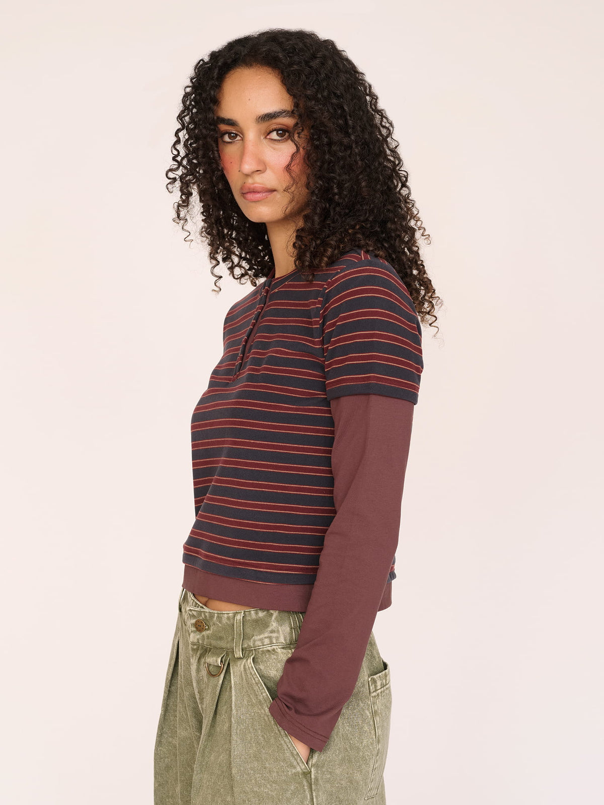 model:Furra wears size S and is 5’10”