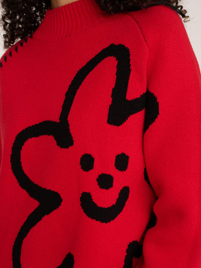 Red Herring Knit Jumper