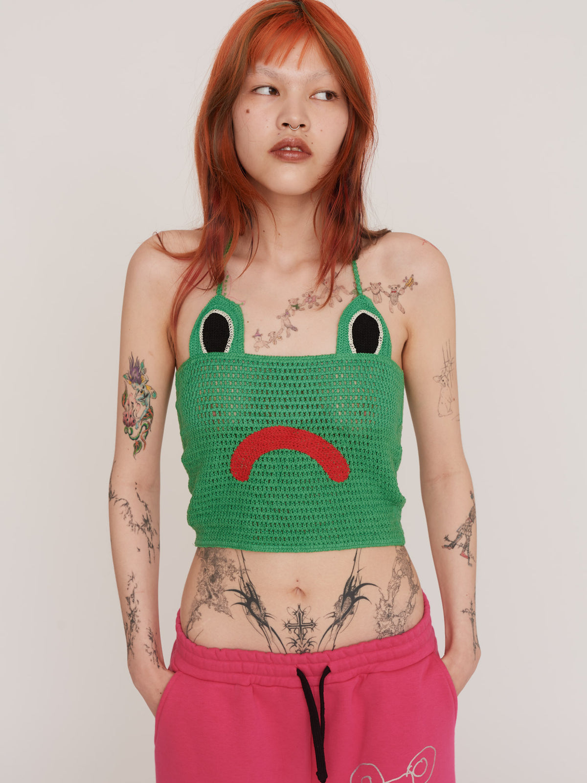 Froggy Open Knit Top
