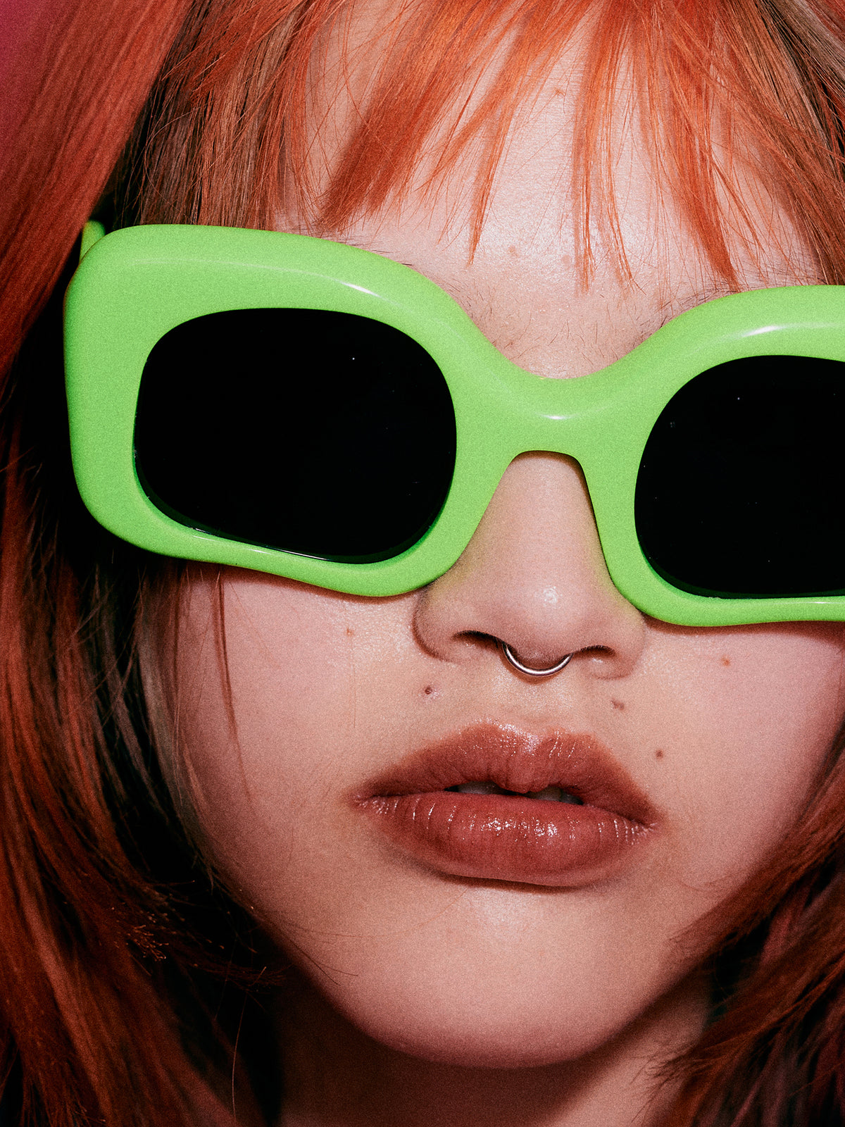 LO X Yuma Labs Green Eyed Monster Sunglasses