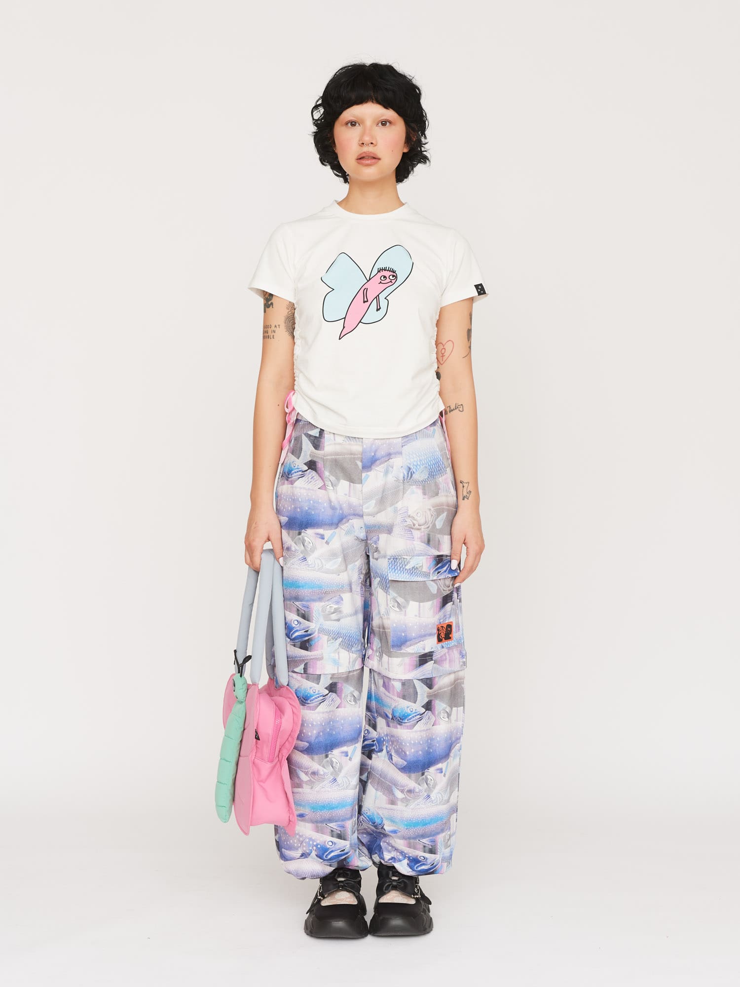 Fishing Around Zip Off Pants – Lazy Oaf