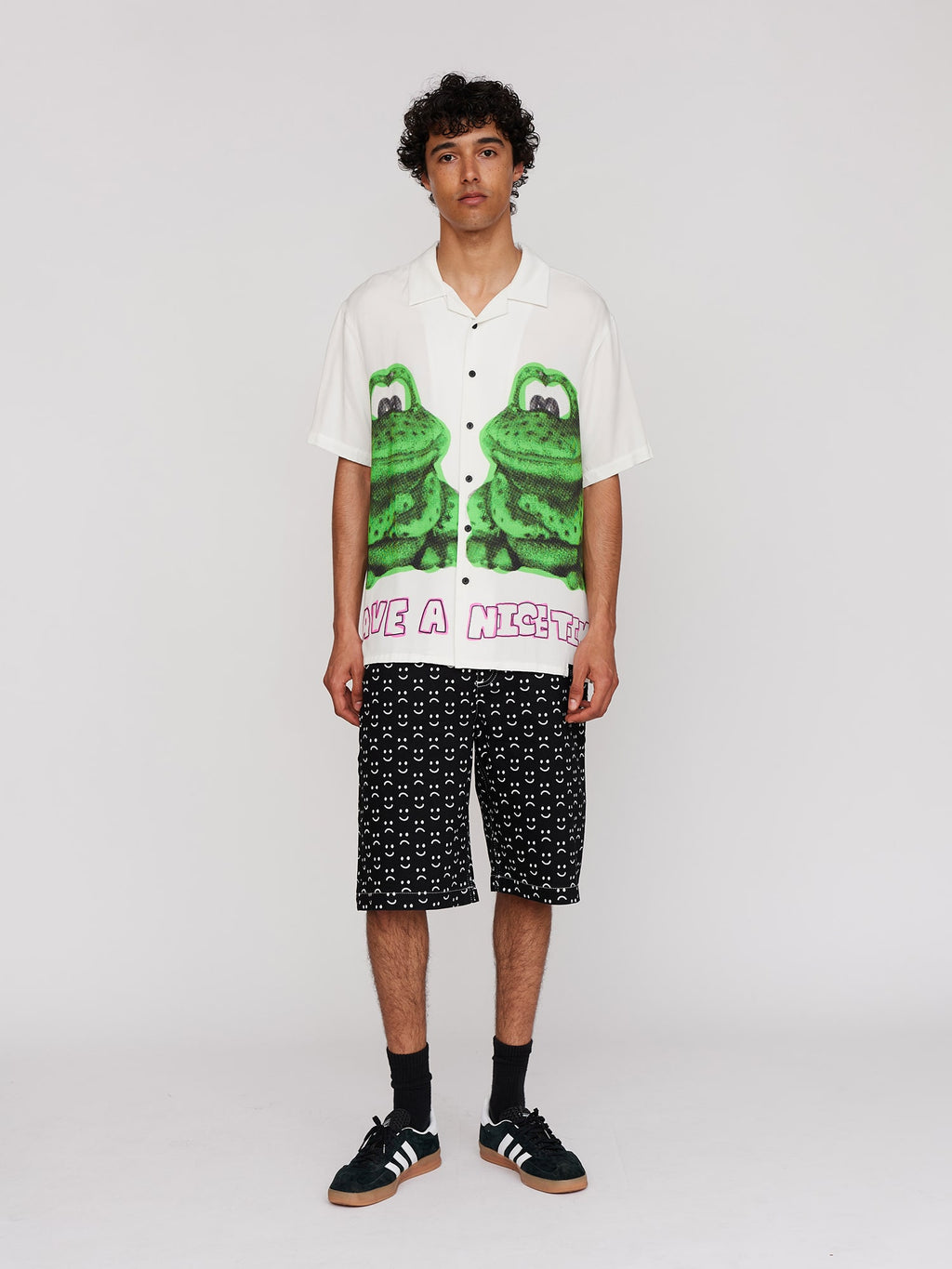 Froggin' Around Bowling Shirt