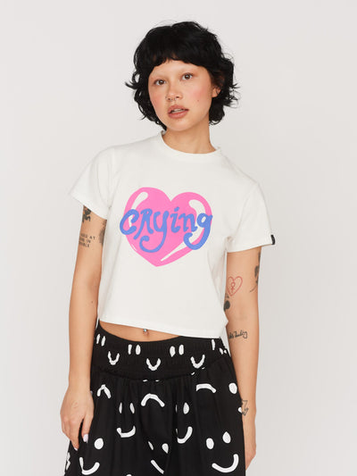 Crying Fitted Tee