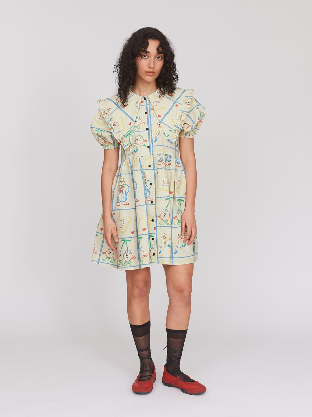 Magic Trick Ruffle Dress Lazy Oaf Magic Trick Ruffle Dress Lazy Oaf