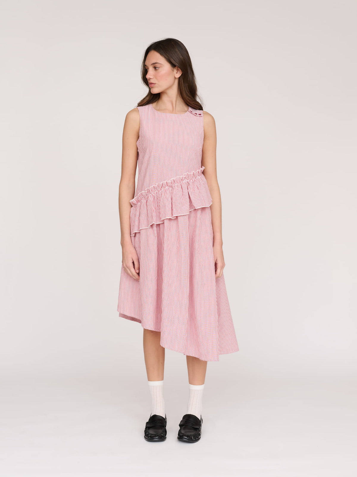 model:Azul wears size 8 and is 5’8”