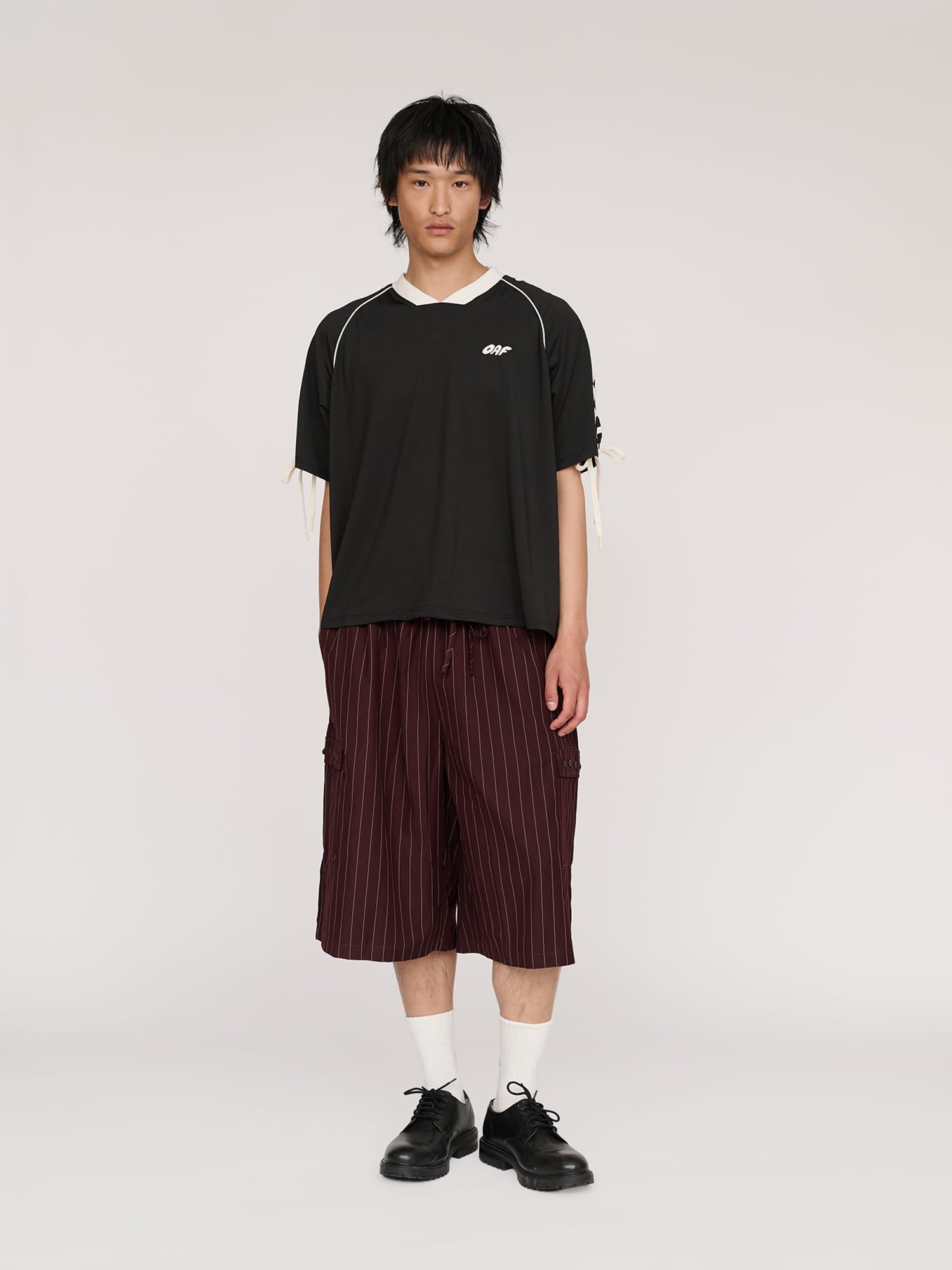 Seeing Double Pinstripe Shorts – Lazy Oaf