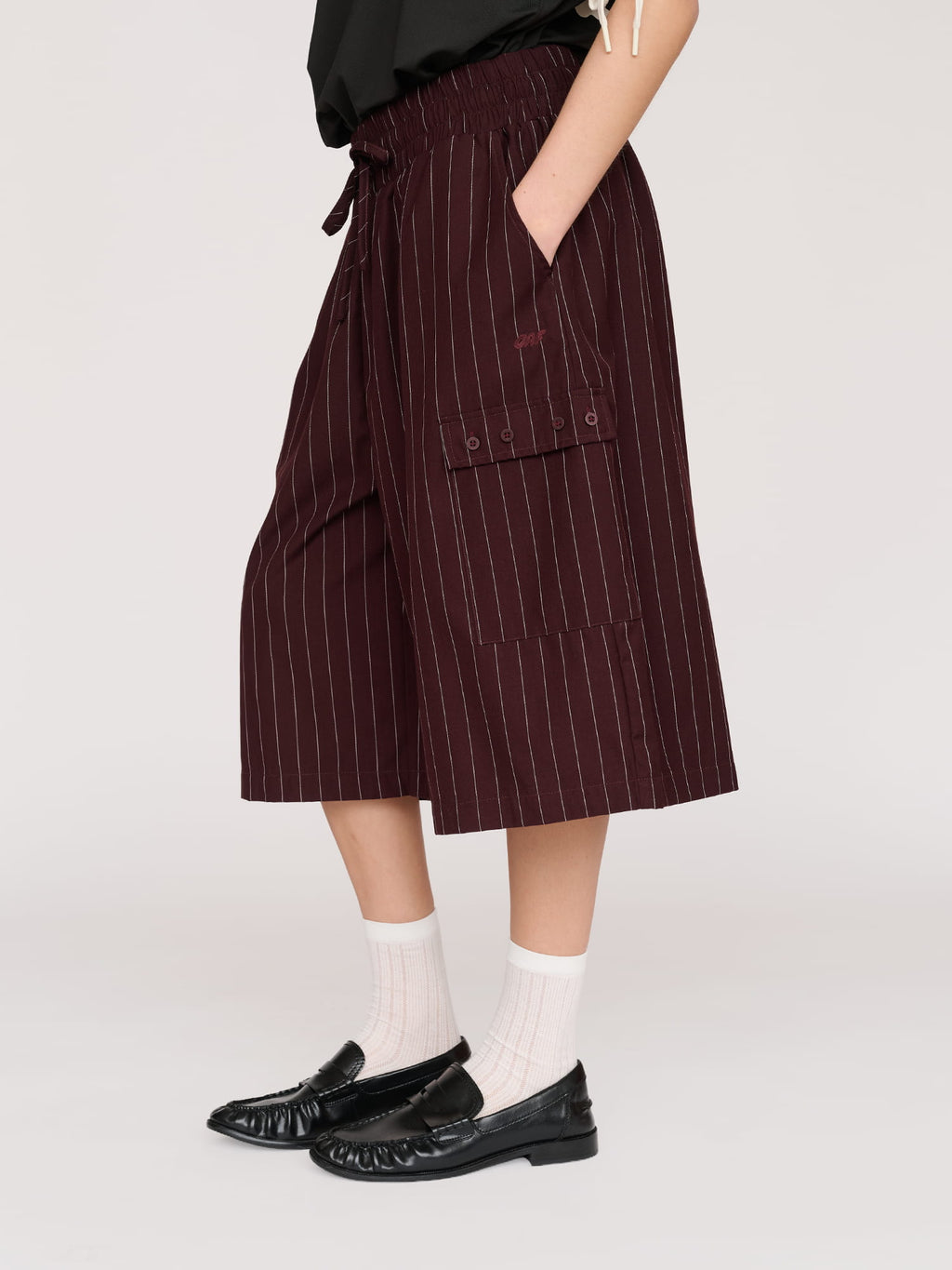 Seeing Double Pinstripe Shorts