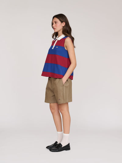 Very Lazy Sleeveless Rugby Top
