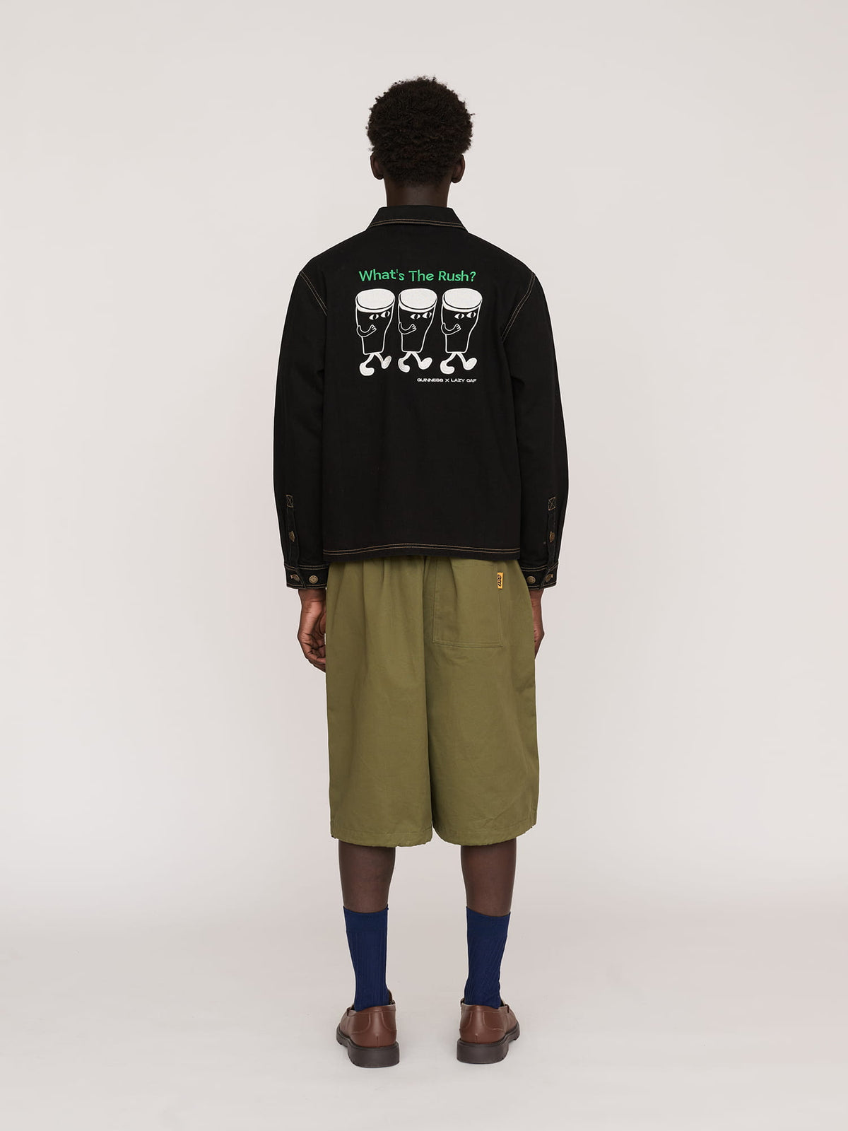  model:Elhadj wears size L and is 6’1”