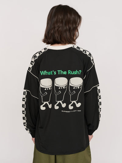 Guinness x Lazy Oaf No Rush Sports Jersey