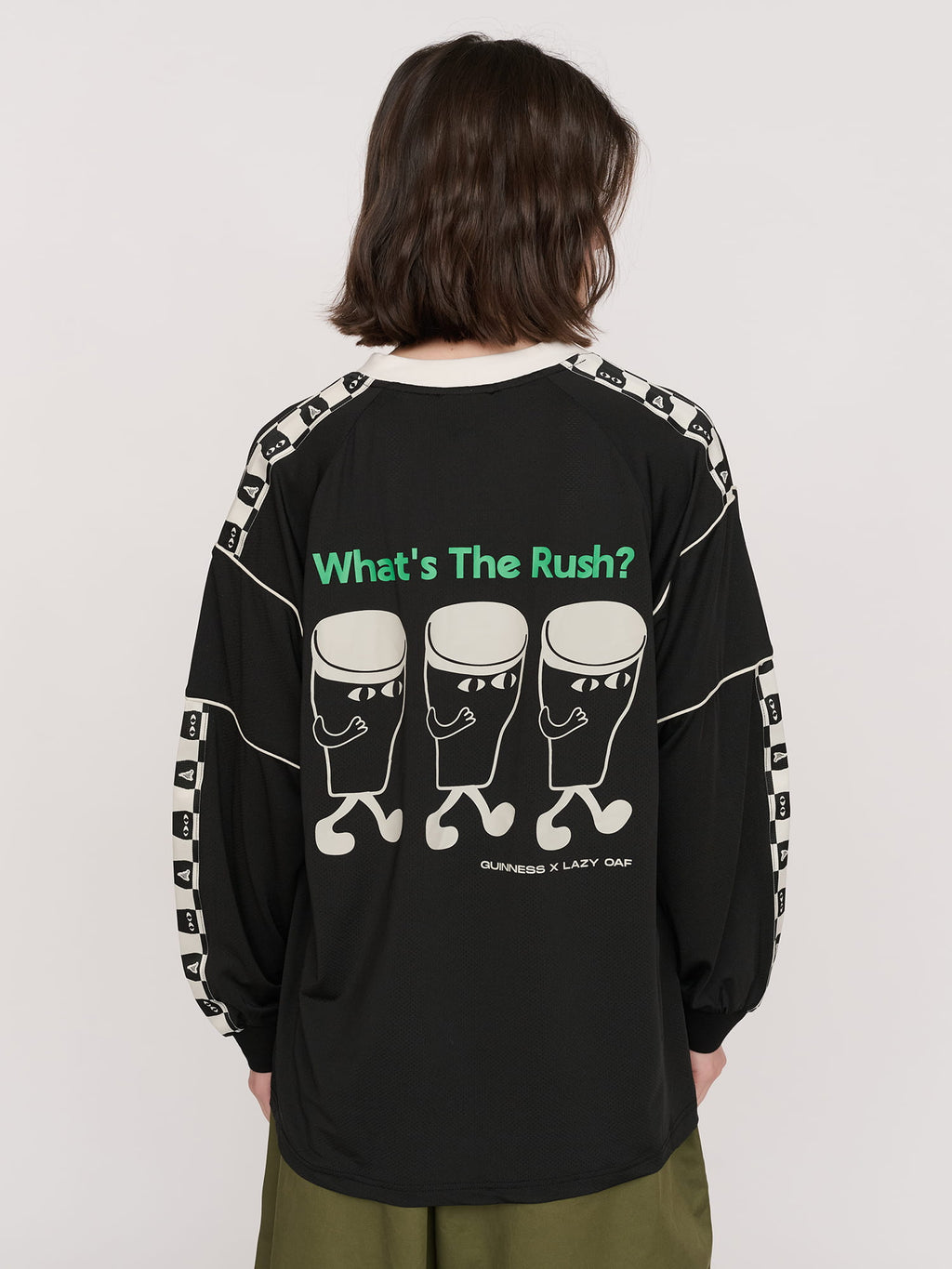 Guinness x Lazy Oaf No Rush Sports Jersey