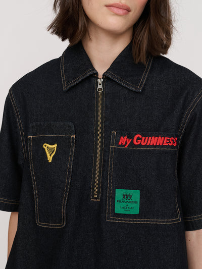 Guinness x Lazy Oaf Pint Pocket Dress